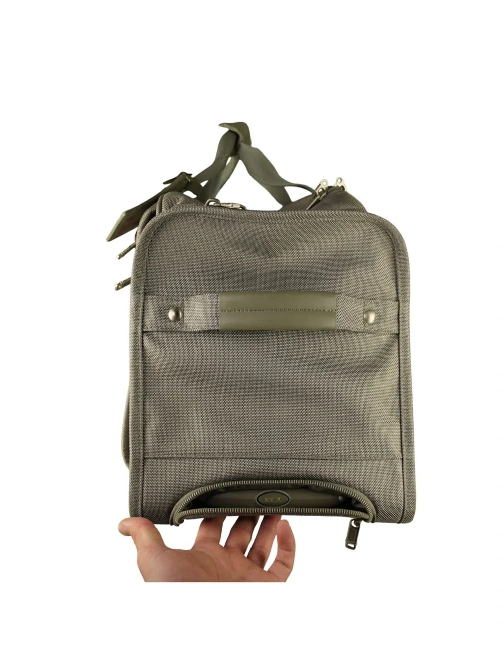 Tumi Alpha Compact 2 Wheel Weekender Carry On Overnight Duffle 22040S4 Gray